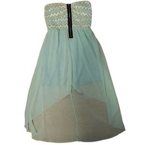 3/$15 Papaya Sleeveless HighLow Dress Size Large